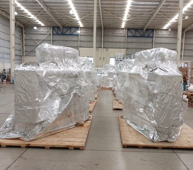 embalaje equipo electronico